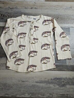 Kate Quinn 5Y Henley Top Porcupine